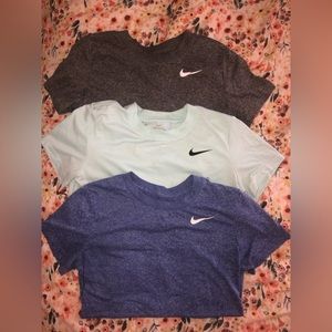 Nike short sleeve full length tops